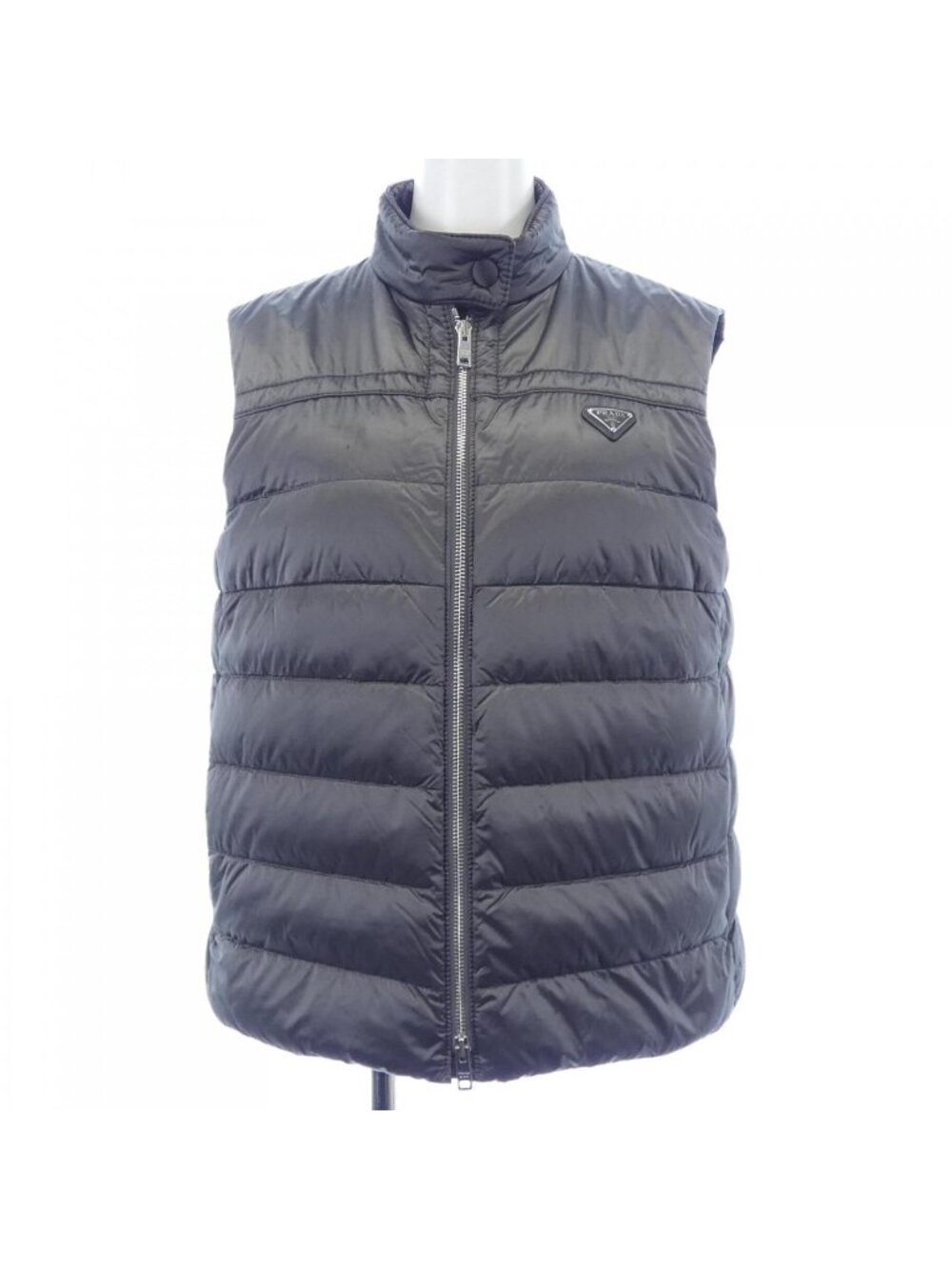 Prada Triangle Logo Down Vest